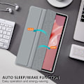 Miniatyrbild 4 av 5: TPU Smart Skyddsfodral för Lenovo Tab P12 12,7 tum 2023 med Auto Wake/Sleep-funktion Grå