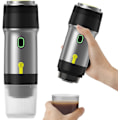 Miniatyrbilde 1 av 5: Bærbar Kaffemaskin 3 I 1 Elektrisk USB Oppvarmbar Konsentrert Pulver Kapsel Dobbel Bruk Sølv