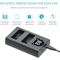 Miniatyrbillede 2 af 4: LP-E8 Batterioplader til Canon EOS Rebel T2i T3i T4i T5i 550D 600D 650D 700D Kiss X4 X5 X6i X7i Kameraer