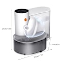 Miniatyrbild 3 av 5: Smart Katt Vattenfontän, USB Uppladdningsbar Automatisk Husdjursdricksfontän