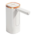 Miniatyrbillede 1 af 5: Bærbar USB vandpumpe, hurtig pumpe af vand til gallonflasker (hvid)