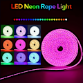 Miniatyrbillede 2 af 5: LED Neon Lys IP65 Silikone Fleksibel 18M Med Fjernbetjening App Kontrol