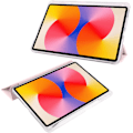 Miniatyrbild 2 av 5: Fullständigt Skydd Transparent Baksida Ställfodral för Xiaomi Redmi Pad Pro 12.1 Tum med Auto Wake/Sleep Funktion Rosa