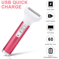 Miniatyrbilde 4 av 5: 5-i-1 USB Oppladbar Smertefri Elektrisk Hårfjerner, for Ansikt, Nese, Underarmer