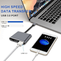 Miniatyrbillede 5 af 5: 3 i 1 Type C USB 3.1 til HDMI Adapter Laptop Hub til Macbook Air Pro Surface