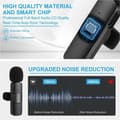 Miniatyrbillede 4 af 5: Trådløs Mikrofon til iPhone/Android/iPad/Laptop, Type-C Telefonmikrofon