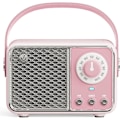 Miniatyrbild 1 av 5: Portabel Trådlös Bluetooth Högtalare Stödjer TF-kort/Aux Rosa