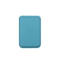Magnetisk pung Læderkortholder (Light blue)