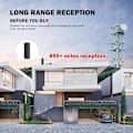Miniatyrbilde 2 av 5: Digital Smart TV-antenne med rekkevidde over 1368 km og støtte for 4K 1080P