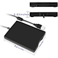 Miniatyrbilde 4 av 5: Ekstern diskettstasjon Diskettleser USB 3,5-tommers USB-diskettleser 1,44 MB FDD