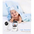 Miniatyrbillede 3 af 5: Babyalarm SP880 2,4 tommer LCD-skærm Tovejs stemmeintercom