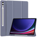 Miniatyrbild 1 av 4: Fodral för Samsung Galaxy Tab S10 Ultra 14.6 Solid färg skyddsfodral lila