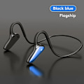 Miniatyrbild 1 av 5: True Wireless Bluetooth Hörlurar M-D8 Benledning Bältmikrofon Blå
