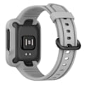 Miniatyrbillede 5 af 5: Passer til Redmi 1/Mi Watch Lite/Redmi 2/Mi Watch2 Lite Monokrom Silikone Integreret Urrem Grå