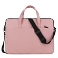 Laptopväska canvas 15,6-tums businessväska rosa