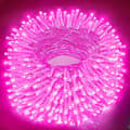 Miniatyrbillede 1 af 5: Solcelle-lyskæde til udendørs brug, vandtæt, 7 m 50 LED, 8 tilstande, julelys Warm color