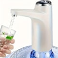 Miniatyrbillede 1 af 5: Vandflaske dispenser, egnet til 2-5 gallons (ca. 2-5 liter) drikkevandspumpe (Hvid)