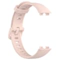 Passer til Huawei Band 8 TPU udskiftningsarmbånd Lys Pink