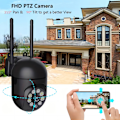 Miniatyrbild 5 av 5: Smart WiFi-kamera med färg Night Vision Inomhus/Utomhus Tvåvägs Audio