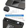 Miniatyrbilde 5 av 5: 7 I 1 Ekstern DVD-stasjon Plug and Play CD-ROM Brenner Bærbar med USB 3.0 Type-C