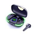 Miniatyrbillede 1 af 5: Ægte trådløse Bluetooth hovedtelefoner Pro 80 Touch 9D Stereo med mikrofon LED Display Sort