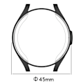 Pikkukuva 4 / 4: Sopii Samsung Watch6 Classic 43mm suojakotelolle, läpinäkyvä