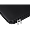Miniatyrbillede 5 af 5: 15,6 tommer laptop sleeve taske blød polstret lynlåsdæksel med frontlomme og tilbehørspose sort