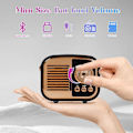 Miniatyrbild 2 av 5: Bärbar Trådlös Bluetooth Högtalare Batteritid: 8 Timmar Preta