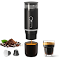 Miniatyrbild 1 av 5: Bärbar Kaffemaskin 2 I 1 Koncentrerad Automatisk Pump Pulverkapsel Dubbel Användning