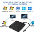 Miniatyrbilde 5 av 5: Ekstern DVD-stasjon, USB 3.0, Type-C CD-brenner