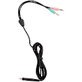 Miniatyrbild 2 av 5: Replacement Cable for Sennheiser G4ME ONE GAME ZERO 373D GSP 350 / GSP 500 / GSP 600 Headphones (PC Version 2 meters) black