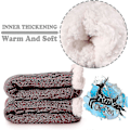 Miniatyrbild 3 av 5: Damtofflor Strumpor Fuzzy Fluffy Mysiga Stugstrumpor Vinter Fleece Mjuka Varma Bekväma Tjocka Jul Halkfria Strumpor GS GRAY