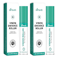 Miniatyrbillede 1 af 5: Synsforbedrende roll-on til kvinder og mænd, naturlige ingredienser, øjenroll-on til mænd og kvinder 2pcs