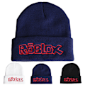 Pikkukuva 2 / 2: Unisex Roblox Kirjoneulottu Pipo Hattu Talvineulottu Lippis o GS Navy blue