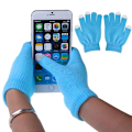 Miniatyrbild 2 av 5: 1 Par Unisex Varma Vinterhandskar i Stickat Material med Kapacitiv Funktion för Pekskärmar och Smartphones Gray