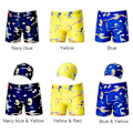Miniatyrbild 3 av 3: Barn Badbyxor Poolshorts Badbyxor Strandkläder Tecknad G Blue L