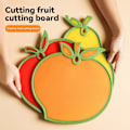 Miniatyrbild 5 av 5: Fruktformad Skärbräda för Mat Skär Frukt Grönsaker Hackbrädor för Kök Apple
