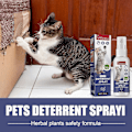 Miniatyrbild 4 av 5: 2 st Kattspray Avskräckande, Bitter Träningshjälp Katt & Reptåligt Möbelskydd För Att Hålla Borta - Inomhus Och Utomhus GS