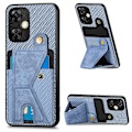 Pikkukuva 2 / 5: Hiilikuitulompakkokotelo OnePlus Nord CE 3 Lite GS -puhelimelle Blue