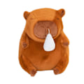Miniatyrbild 1 av 5: Capybara Plyschleksak med Snorsug Plyschfigur Leksak Capybara för Familj GS