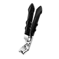 Miniatyrbild 1 av 5: Vinklat Huvud Nagelknipsare Ergonomisk Tånagelklippare Klippare Trimmer Tjocka Naglar Premium Stål Nagelknipsare med Uppsamlare GS