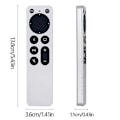 Miniatyrbild 3 av 5: Apple TV 4K Universell Fjärrkontroll - Hög Kompatibilitet, Lång Räckvidd, Ergonomisk Design White