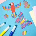 Miniatyrbild 5 av 5: Squeegeez Magics Reveal Art Sött Målarset för Barn Målningshantverk Kreativitetsset för Pojkar Flickor (C) GS