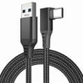 USB-C VR Link-kabel til gaming og dataoverførsel - Hurtig opladning og stabil forbindelse - Kompatibel med Quest 3/5/6m black 6m