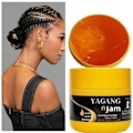 Pikkukuva 2 / 4: Edge Control Gel, Erittäin vahva hiusgeeli - Täydellinen kiilto ja Jam-hiusgeeli tyylikkäisiin kampauksiin, lettigeeli ja Edge Control -geeli afrohiusten kiharan määrittelyyn 2PCS