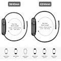 Miniatyrbild 4 av 4: Armband för Apple Watch - Loop Svart