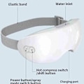 Miniatyrbild 3 av 5: Eyerelis Ångterapimask, Smart Varm & Kall Ångmask för Mörka Ringar White A15
