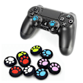 Miniatyrbild 2 av 5: 2 st Silikon Kattliknande Joystick Tumgrepp Skydd för PS3 PS4 /360 Blue
