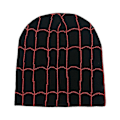 Pikkukuva 2 / 2: Spider-Man neulottu pipo miehille ja naisille, sarjakuvahahmo, lämmin, pehmeä ja joustava talvipipo, cosplay-asu Black