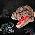 Miniatyrbild 2 av 4: Simuleringsdinosaurie PVC Handdocka Intelligent Rollek Leksak Barnpresent KAESI[D] GS Red Spinosaurus